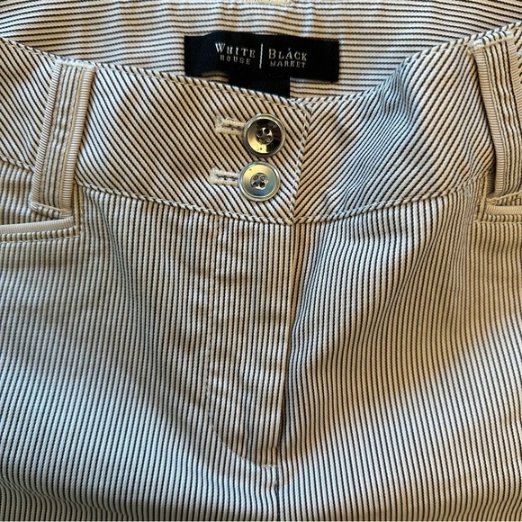 White House Black Market Striped Shorts - Picture 8 of 13